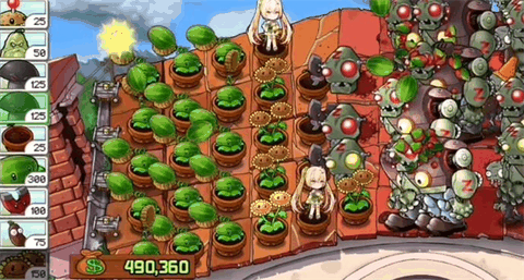 植物娘大战僵尸庄不纯官方正版