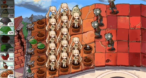植物娘大战僵尸最新版
